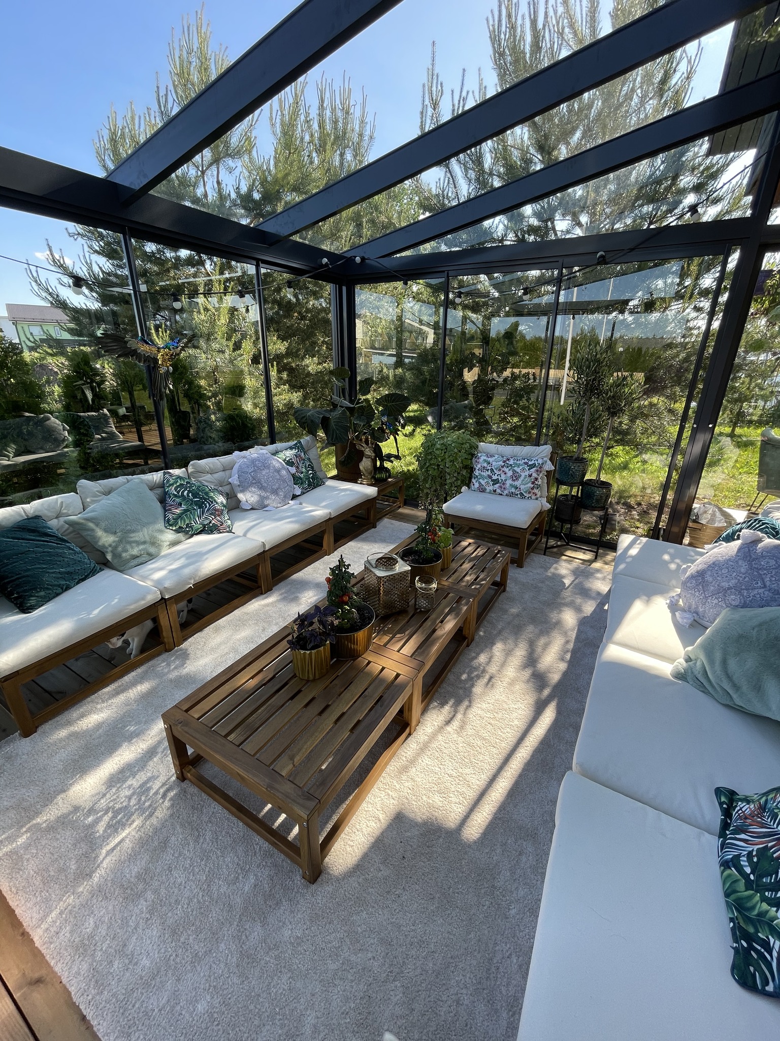 Conservatory as an oasis of enjoyment in the nordic climate